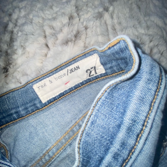 Rag & Bone Diva Jean in Freemont Hi Rise Light Wash Skinny Fit Stretch Jeans 27 - Picture 10 of 16